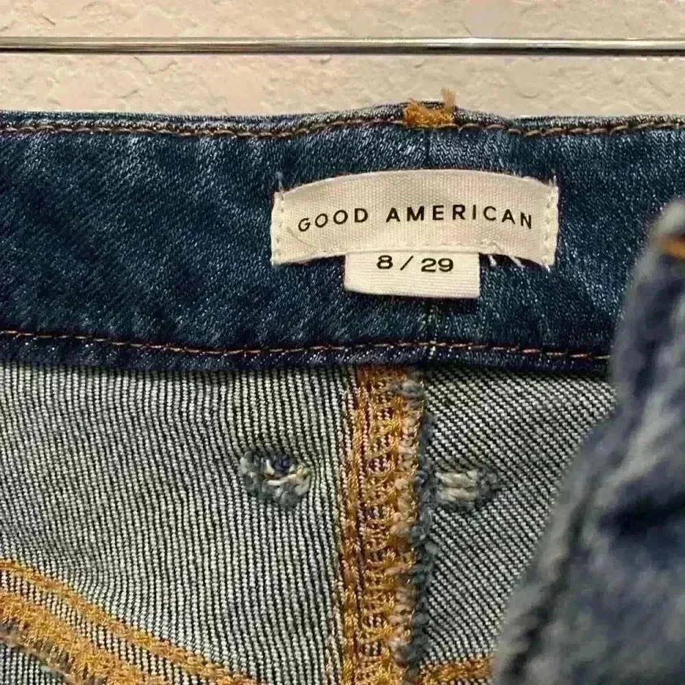 NWT GOOD AMERICAN GOOD LEGS SKINNY JEANS IN INDIGO234 Sz 8/29